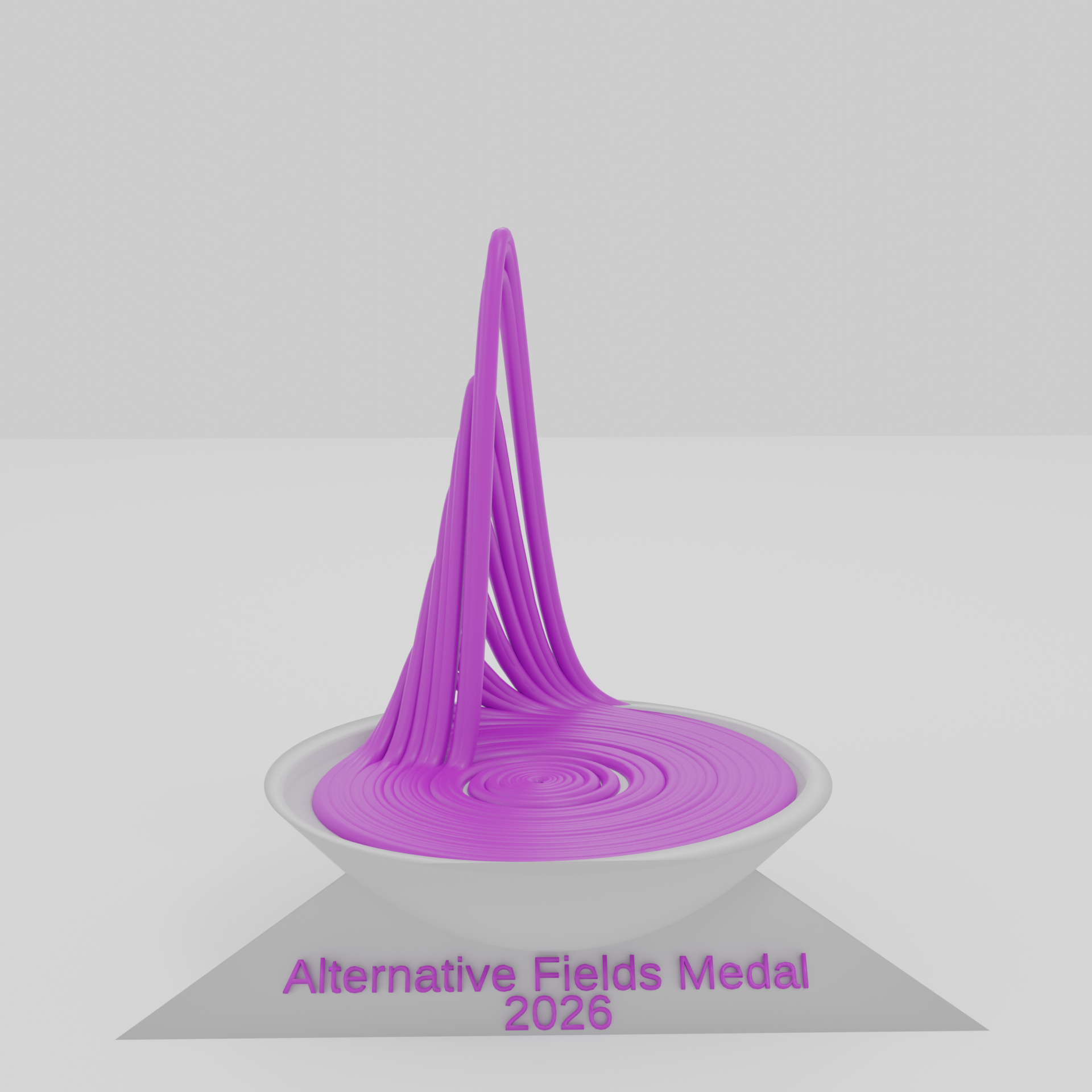 Roessler attractor trophy